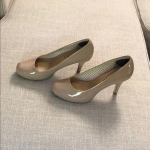 Madden Girl beige heels